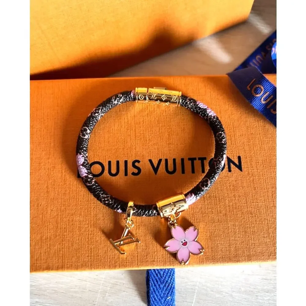Louis Vuitton x Takashi Murakami Cherry Blossom Bracelet (LVXX016) - Picture 4 of 11